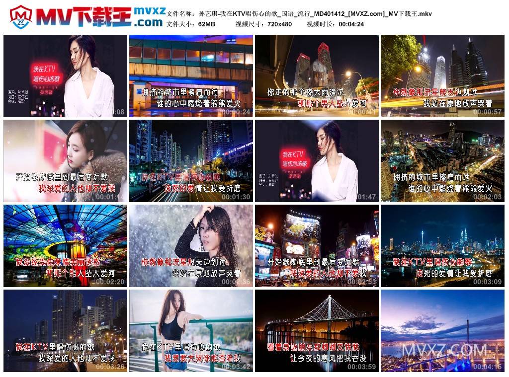 孙艺琪-我在KTV唱伤心的歌_国语_流行_MD401412